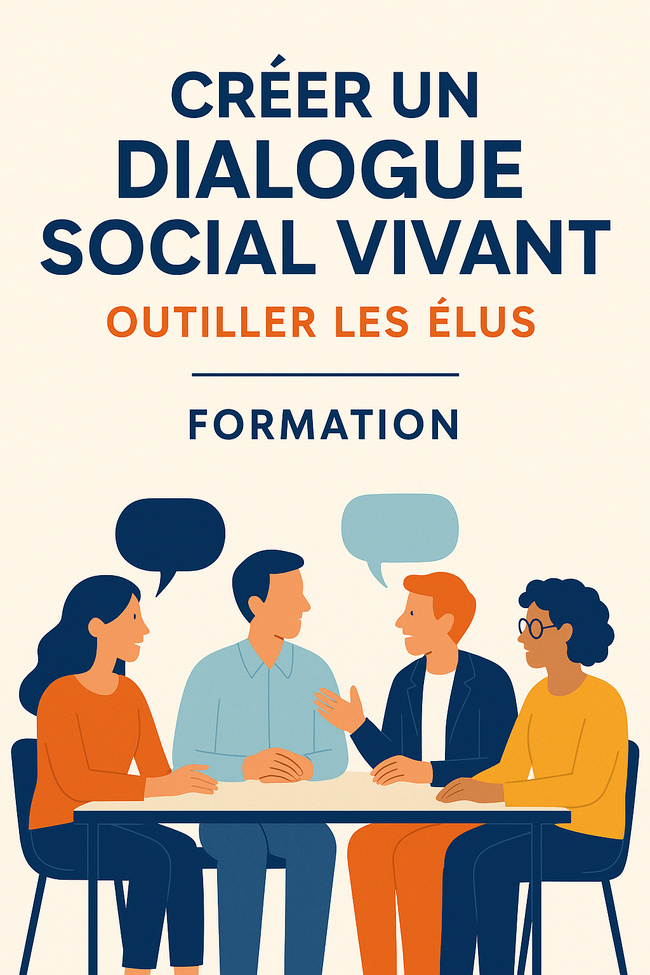 Créer un dialogue social vivant : outiller les élus pour bâtir des relations sociales saines et durables Créer un dialogue social vivant : outiller les élus pour bâtir des relations sociales saines et durables