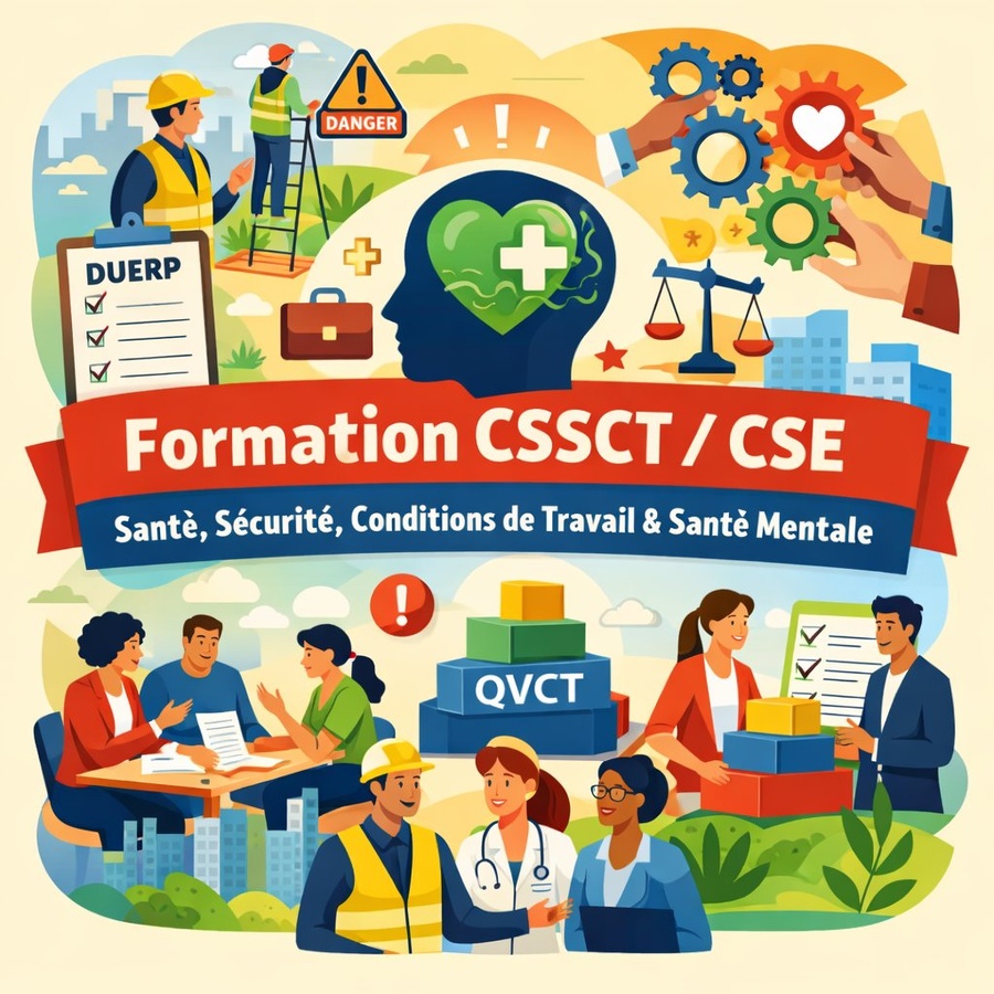 Paris : Formation initiale CSSCT / CSE | Agenda | Instant-CSE