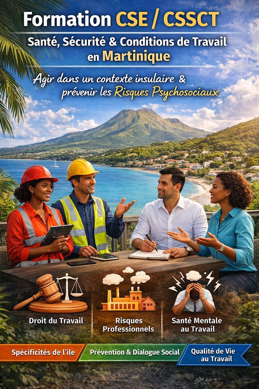 Martinique : Formation - CSSCT/CSE (Entreprises > 50) Formation ...