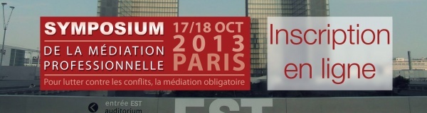 Le symposium de la médiation professionnelle 2013
