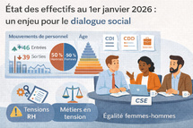 État des effectifs au 1er janvier 2026 : un indicateur clé pour le dialogue social État des effectifs au 1er janvier 2026 : un indicateur clé pour le dialogue social