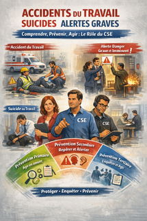 Accidents du travail, suicides, alertes graves : que doit faire le CSE ?