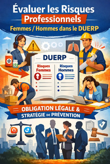 Évaluer les risques professionnels femmes / hommes dans le DUERP : une obligation légale et un enjeu stratégique pour le dialogue social Évaluer les risques professionnels femmes / hommes dans le DUERP : une obligation légale et un enjeu stratégique pour le dialogue social