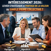 Intéressement 2026 : levier stratégique de partage de la valeur ou simple prime collective ?