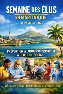 Semaine des élus en Martinique : Construire un dialogue social insulaire fort, innovant et durable Semaine des élus en Martinique : Construire un dialogue social insulaire fort, innovant et durable