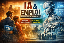 Intelligence artificielle au travail : pourquoi les élus du CSE doivent se préparer dès maintenant Intelligence artificielle au travail : pourquoi les élus du CSE doivent se préparer dès maintenant