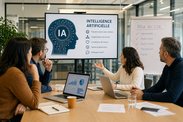 Intelligence artificielle : quels enjeux et leviers pour les CSE ? Intelligence artificielle : quels enjeux et leviers pour les CSE ?