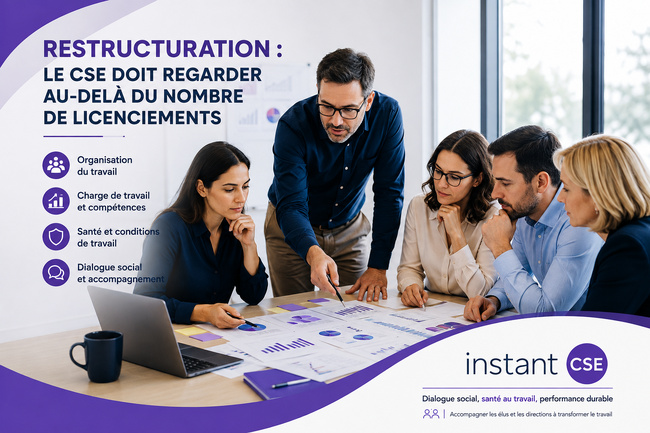 Restructuration et dialogue social CSE Restructuration et dialogue social CSE