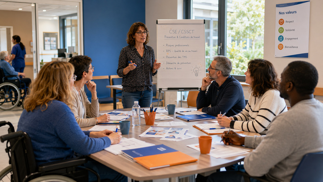 Atelier de prévention en équipe Atelier de prévention en équipe