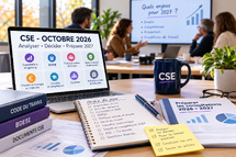 Réunion CSE  préparer octobre 2026