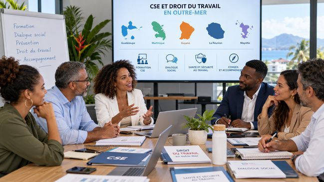 CSE en outre-mer : formations, conseil et accompagnement adaptés aux réalités de chaque territoire