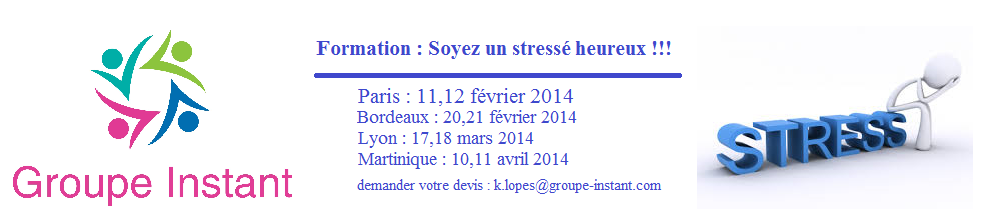 Formation stress au travail