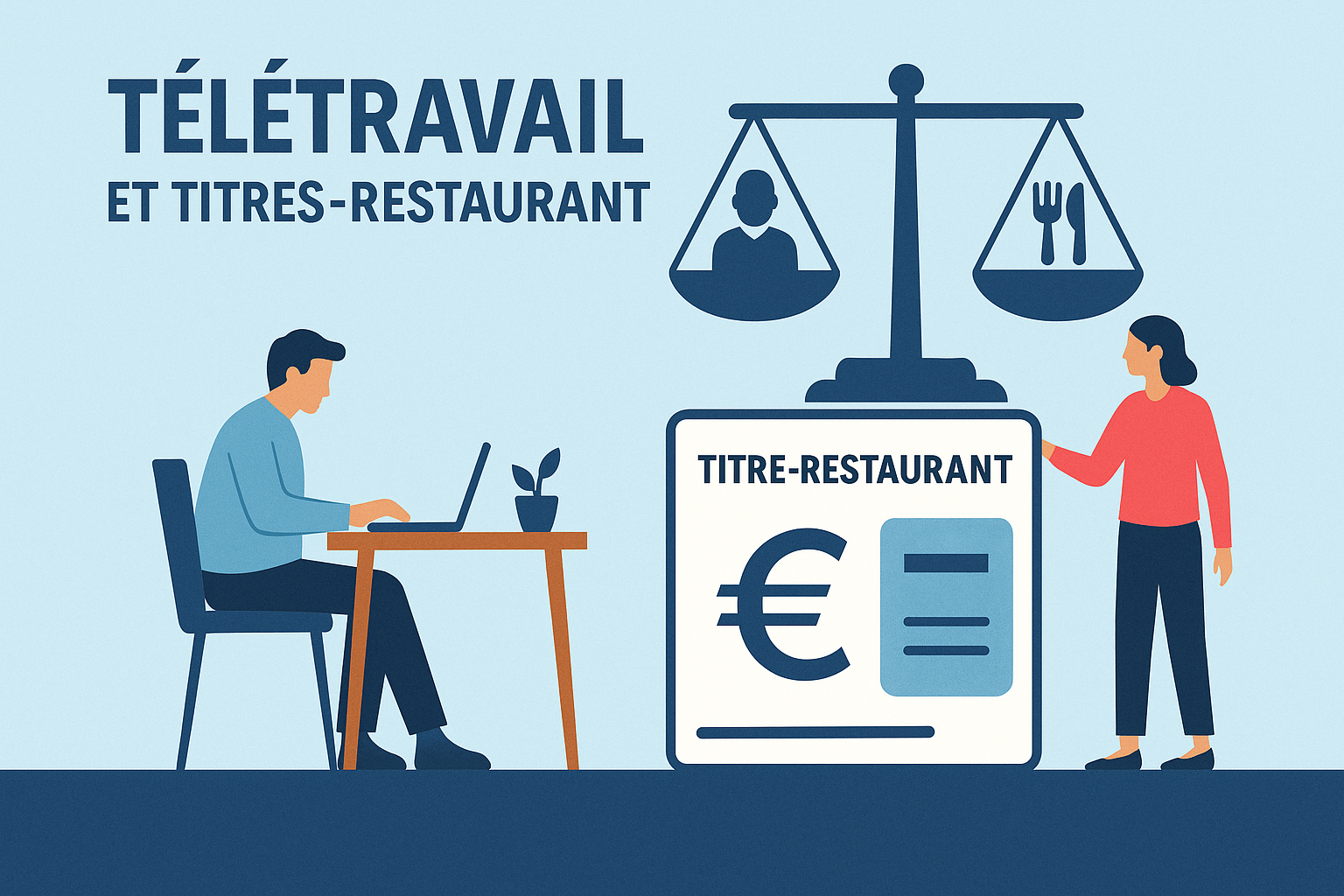 Télétravail et titres-restaurant : la Cour de cassation consacre le principe d’égalité de traitement