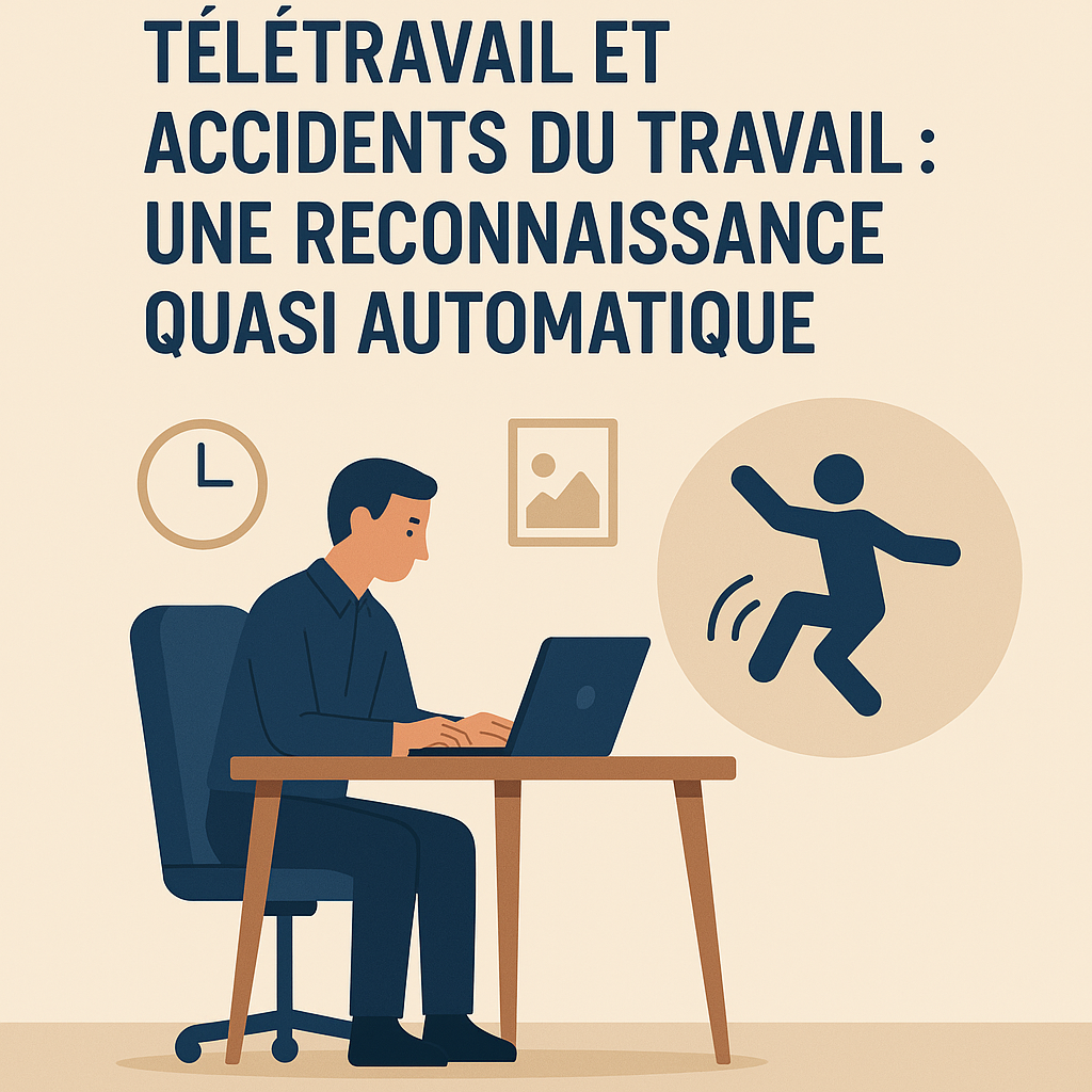 Télétravail et accidents du travail : une reconnaissance quasi automatique