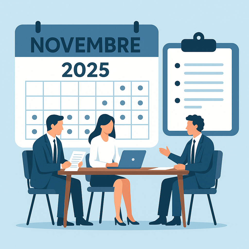 Projet d’ordre du jour – Novembre 2025