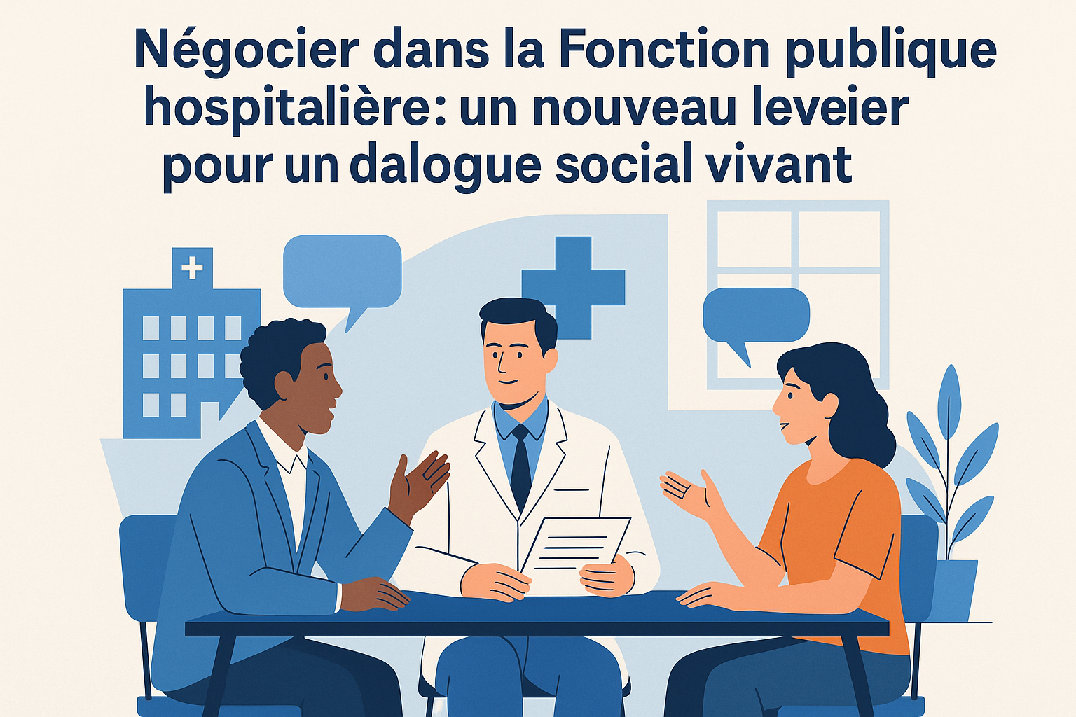 Négocier dans la Fonction publique hospitalière : un nouveau levier pour un dialogue social vivant