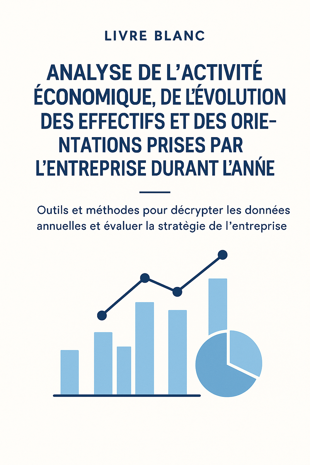 Livre blanc : Analyse de l’activité économique, de l’évolution des effectifs et des orientations prises par l’entreprise durant l’année