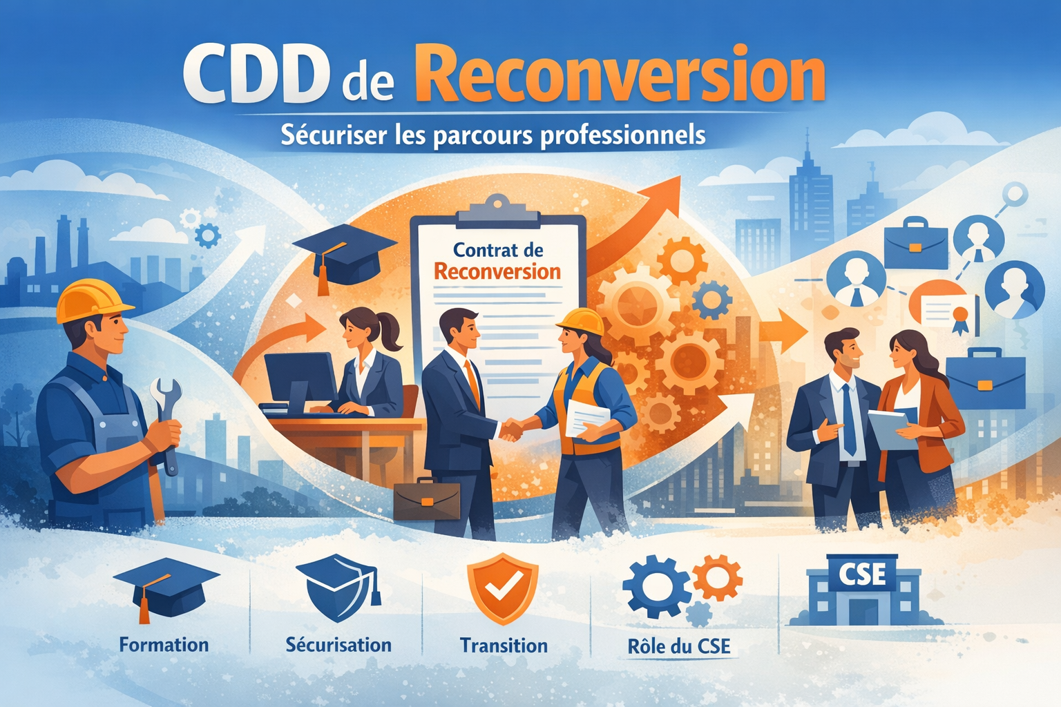 CDD de reconversion : un outil juridique stratégique au service des transitions professionnelles