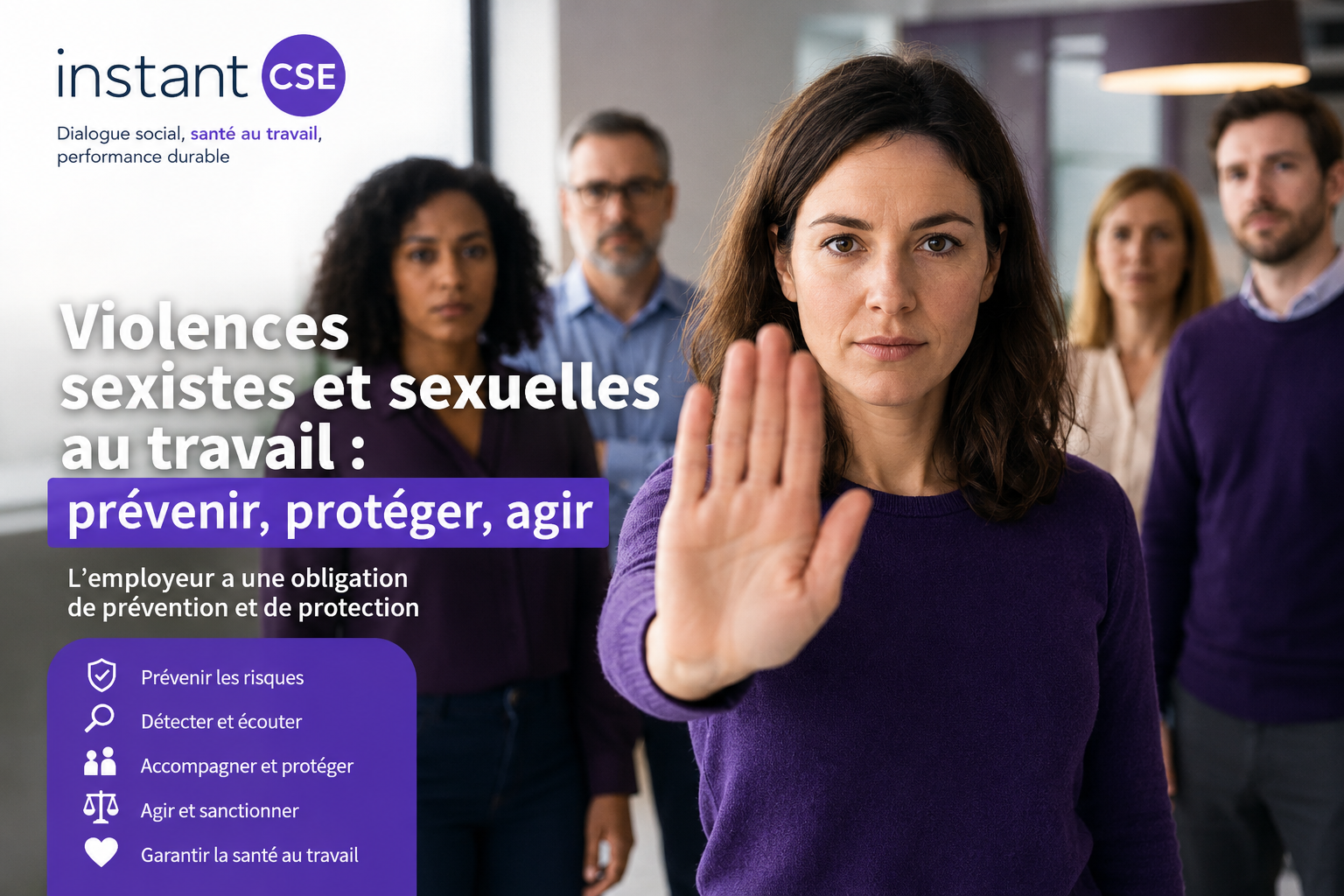 Violences sexistes et sexuelles au travail : comprendre les obligations de l'employeur et agir efficacement