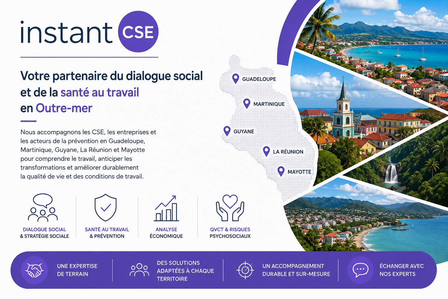 Instant-CSE en outre-mer : une expertise de terrain pour construire le dialogue social et protéger la santé au travail