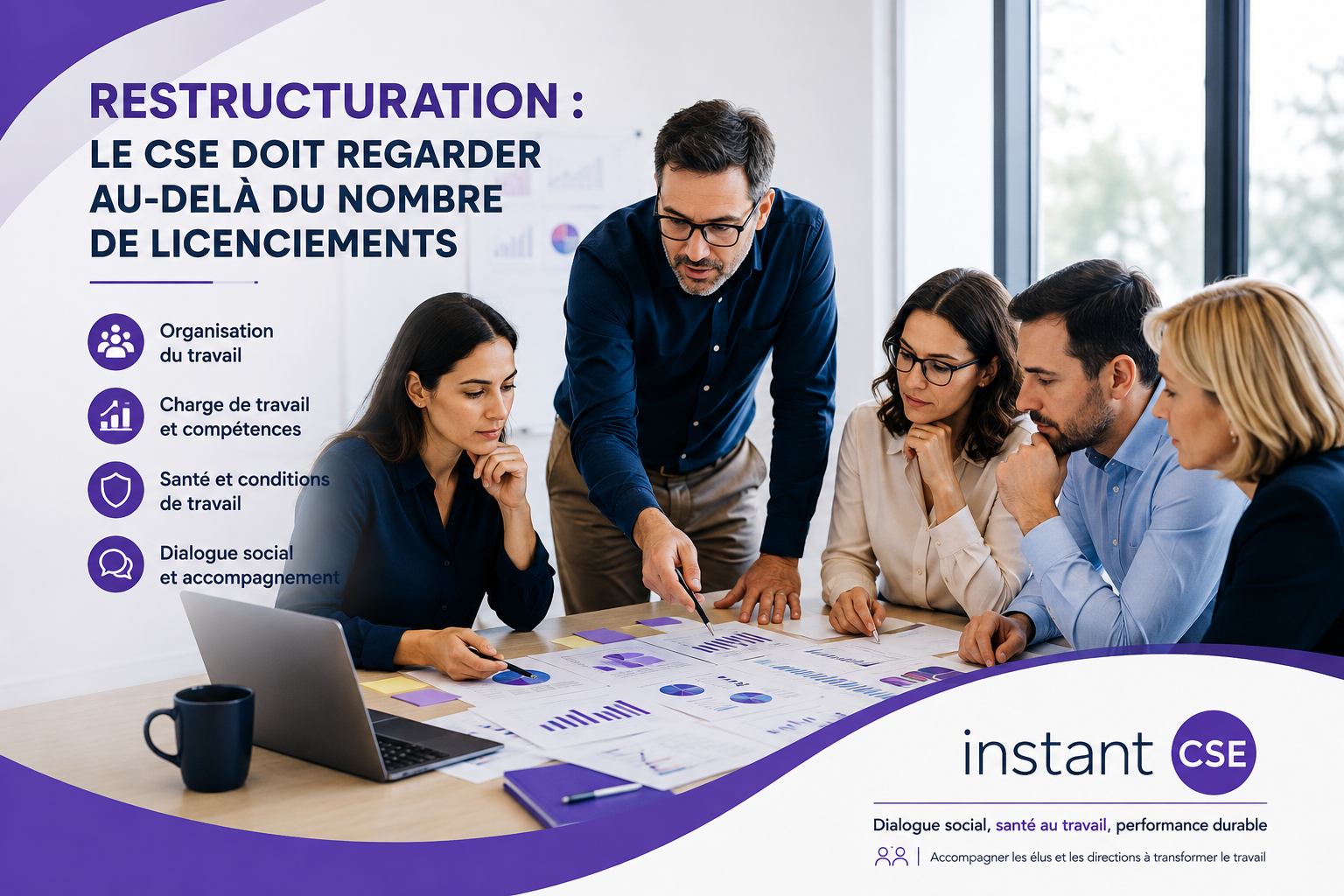 Restructuration et dialogue social CSE