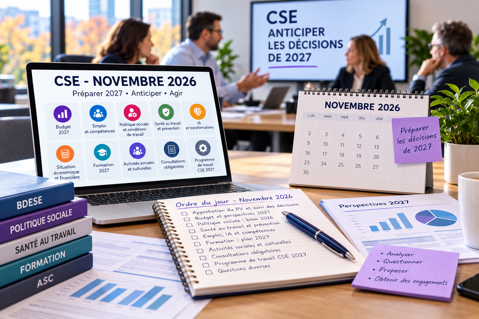 Projet d'ordre du jour CSE – Novembre 2026