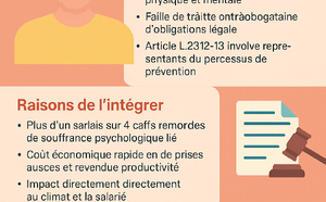 Ne pas oublier la santé mentale au travail : un enjeu majeur pour les entreprises et les élus du CSE