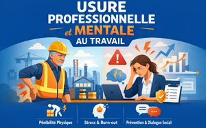 Usure professionnelle : comprendre les nouveaux enjeux pour préserver la santé des salariés… et prévenir l’usure mentale au travail