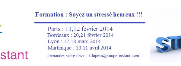 Formation : Soyez un stressé heureux