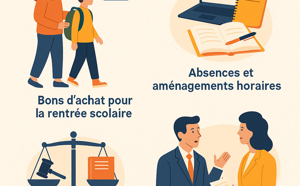 Rentrée scolaire 2025 : Quels droits et quelles actions pour accompagner les salariés ?