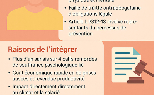 Ne pas oublier la santé mentale au travail : un enjeu majeur pour les entreprises et les élus du CSE