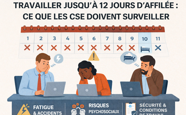 Travailler jusqu’à 12 jours d’affilée : ce que la loi permet désormais… et ce que les CSE doivent impérativement contrôler