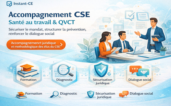 Offre d’accompagnement CSE – Santé au travail &amp; QVCT
