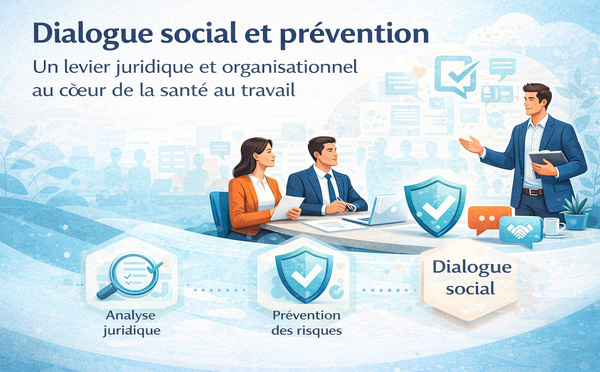 Dialogue social et prévention : un levier juridique et organisationnel au cœur de la santé au travail