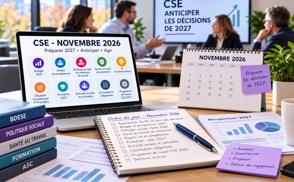 Projet d'ordre du jour CSE – Novembre 2026