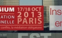 Le symposium de la médiation professionnelle 2013 Le symposium de la médiation professionnelle 2013