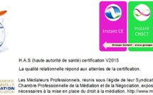 La H.A.S (haute autorité de santé) certification V2015. La H.A.S (haute autorité de santé) certification V2015.