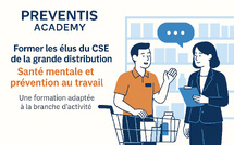 Orléans : former les élus du CSE de la grande distribution à la santé mentale et à la prévention au travail