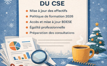 🗓 Projet d’ordre du jour – Réunion CSE de janvier 2026