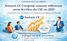 Bilan 2025 – Instant-CE : une progression nette, mesurable et structurante