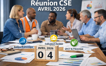 Projet d’ordre du jour – Réunion CSE – Avril 2026